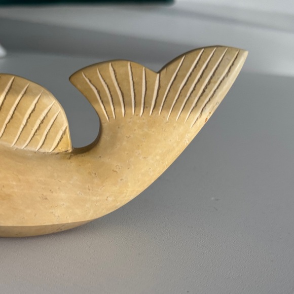 Artisan Vintage Tan Fish Figurine - Picture 3 of 11